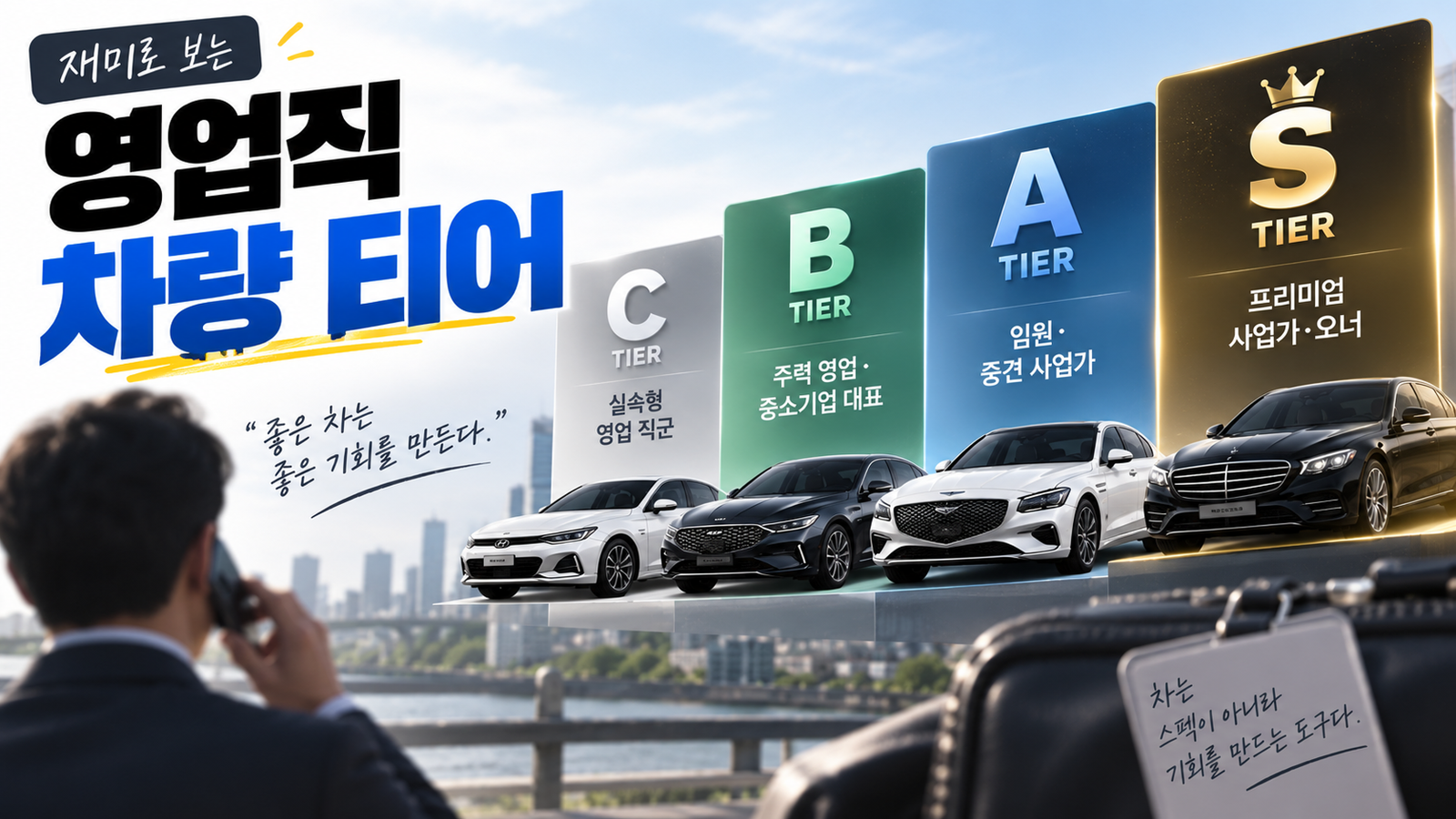 좋은 차 타면 부자? 거래처 '차 계급도'가 감춘 법인차·리스의 진실