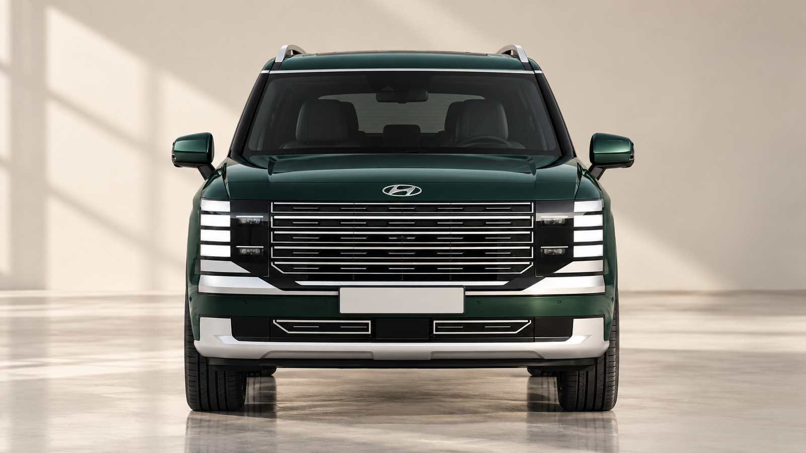 팰리세이드 대형 SUV 판매량 1위 외관 AI 이미지