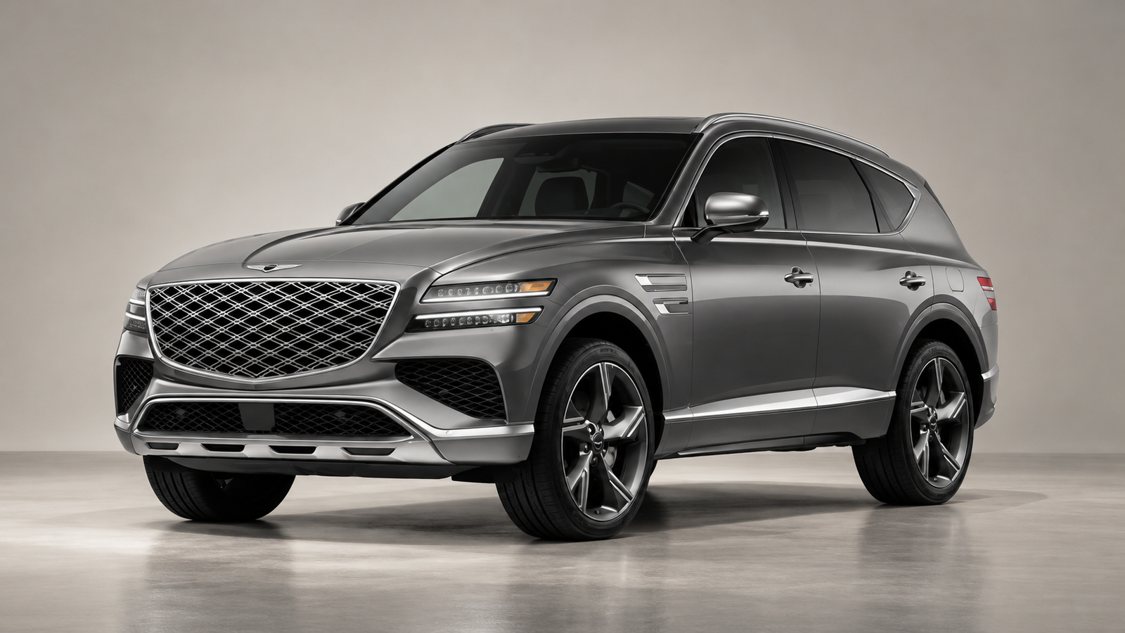 GV80 대형 SUV 핵심 요약 AI 이미지